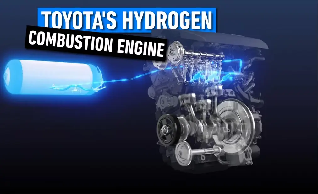Toyota water‑cooled hydrogen combustion engine patent